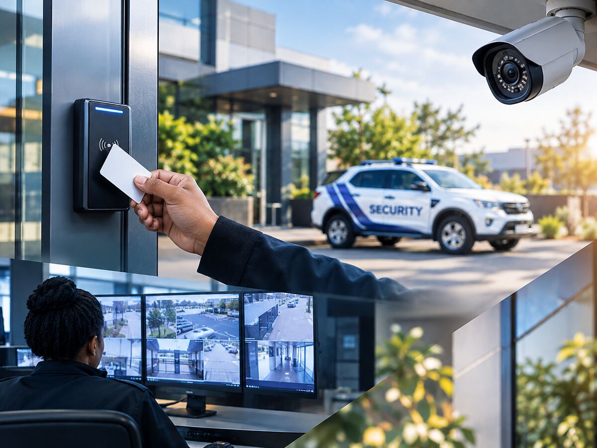security solutions access control cctv armed response